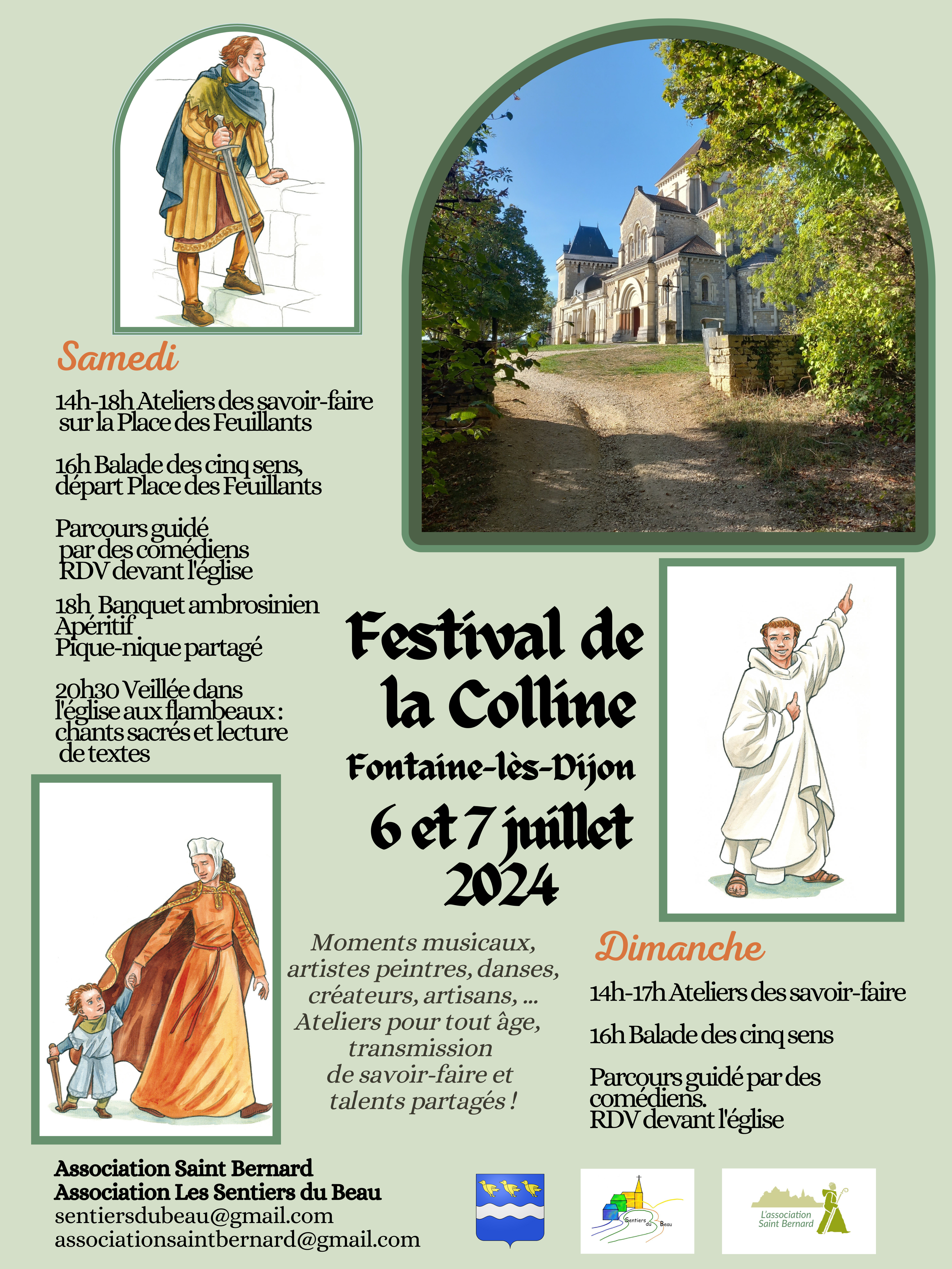 Tract Festival de la Colline de Saint Bernard